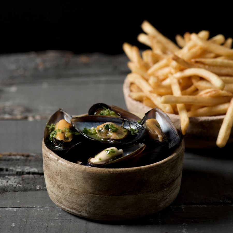 På menyn i Societén Varberg