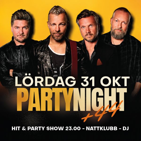 PARTY Nights PLUS 44 ARVINGARNA